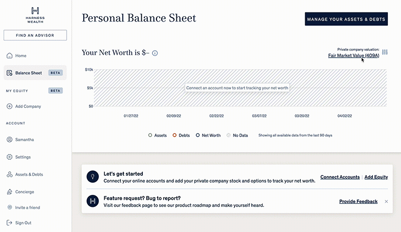 Add crypto wallets and accounts directly in your Harness Dashboard
