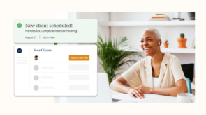 new client scheduled
