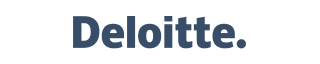 dark blue Deloitte logo with a transparent background