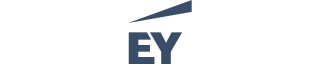 Dark blue Ernst & Young EY logo with a transparent background