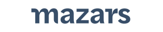 dark blue Mazars logo with a transparent background