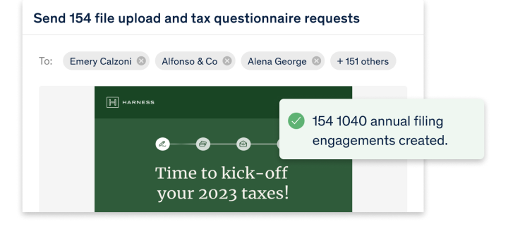 tax client portal bulk task management