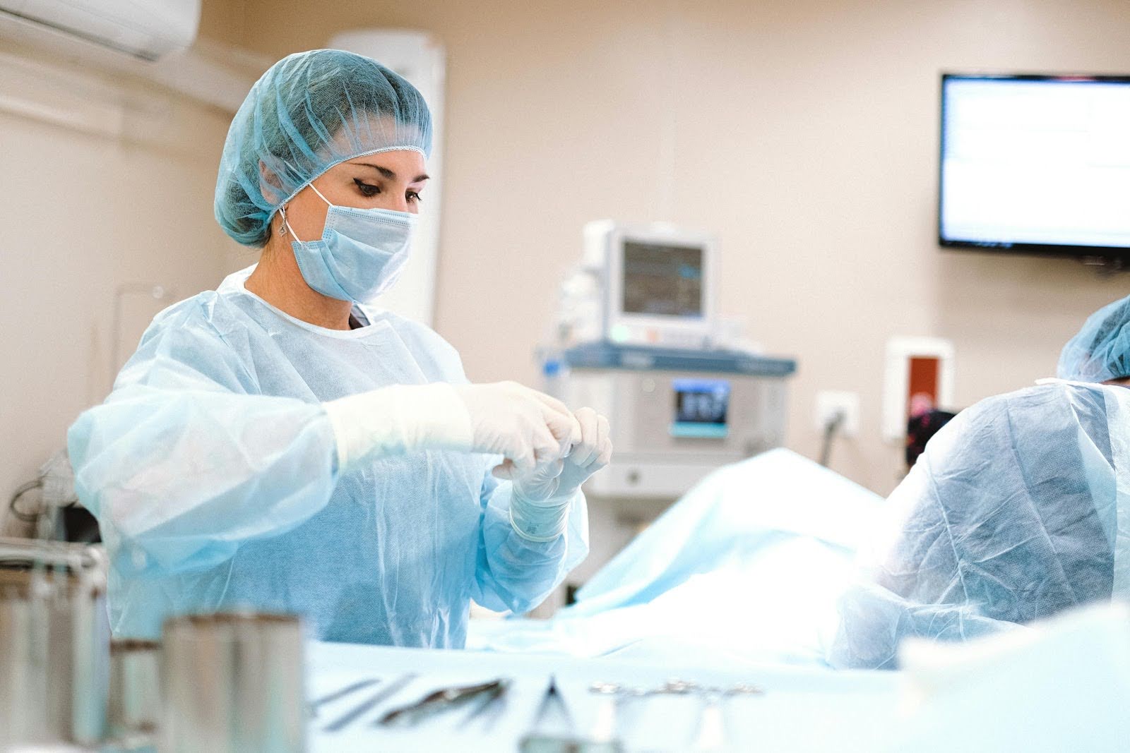 a nurse at work