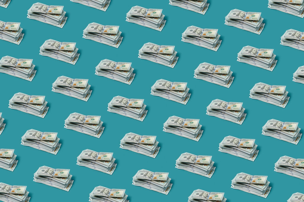 dollar bills